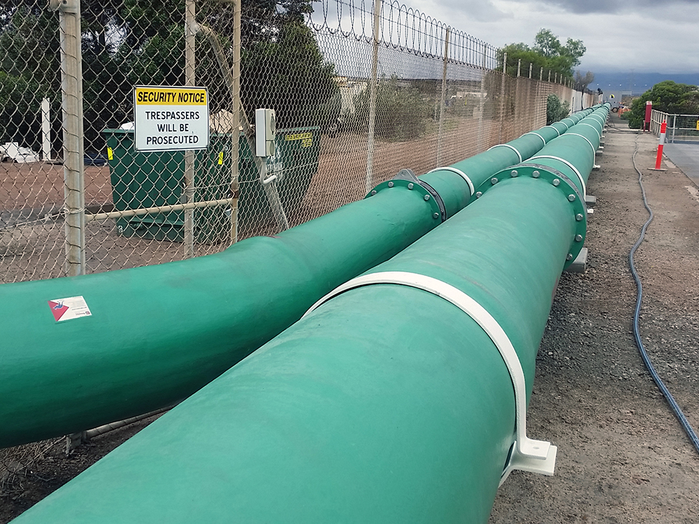 Novafast composite piping for water